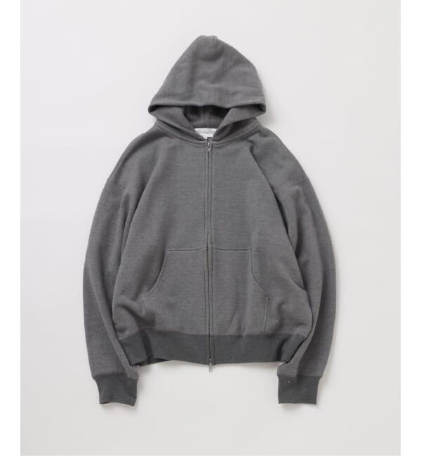 JOURNAL STANDARD「《予約》【FOLL / フォル】peru fine cotton soft sweat zip hoodie」|パーカー|グレーA