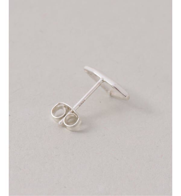 Spick and Span「【SAMH by LILAS】ダイヤモンドカットシェルピアス SV（両耳）」|ピアス|
