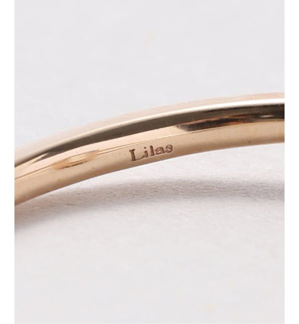 Lilas by Spick&Span「ホワイトトパーズバケットリング K10」|リング|