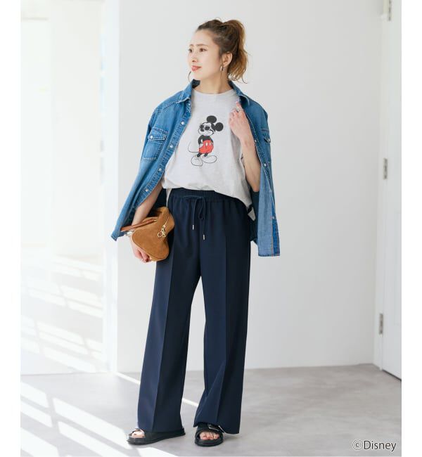 Spick and Span「《追加2》GOOD ROCK SPEED / グッドロックスピード 別注 / ミッキー / Tシャツ」|Tシャツ・カットソー|