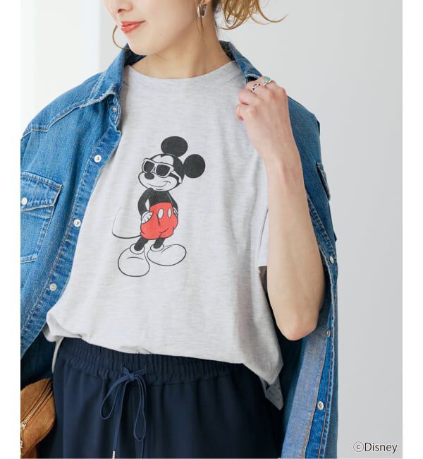 Spick and Span「《追加2》GOOD ROCK SPEED / グッドロックスピード 別注 / ミッキー / Tシャツ」|Tシャツ・カットソー|