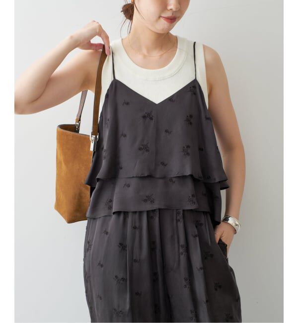 Spick and Span「《追加》TICCA / ティッカ フラワー2wayビスチェ」|キャミソール|