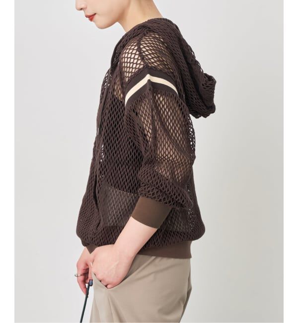 Spick and Span「《別注》athletic wear MASON メッシュパーカー*」|パーカー|
