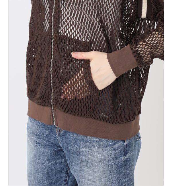 Spick and Span「《別注》athletic wear MASON メッシュパーカー*」|パーカー|