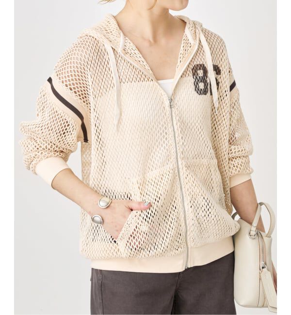 Spick and Span「《別注》athletic wear MASON メッシュパーカー*」|パーカー|