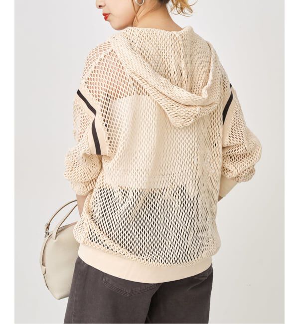 Spick and Span「《別注》athletic wear MASON メッシュパーカー*」|パーカー|