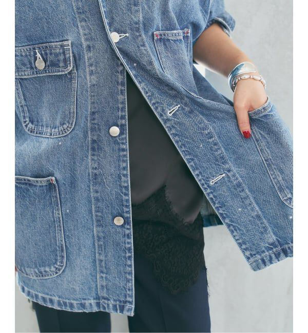 Spick and Span「《別注 / 追加》RED CARD TOKYO / レッドカード トーキョー Chore Coat」|デニムジャケット|