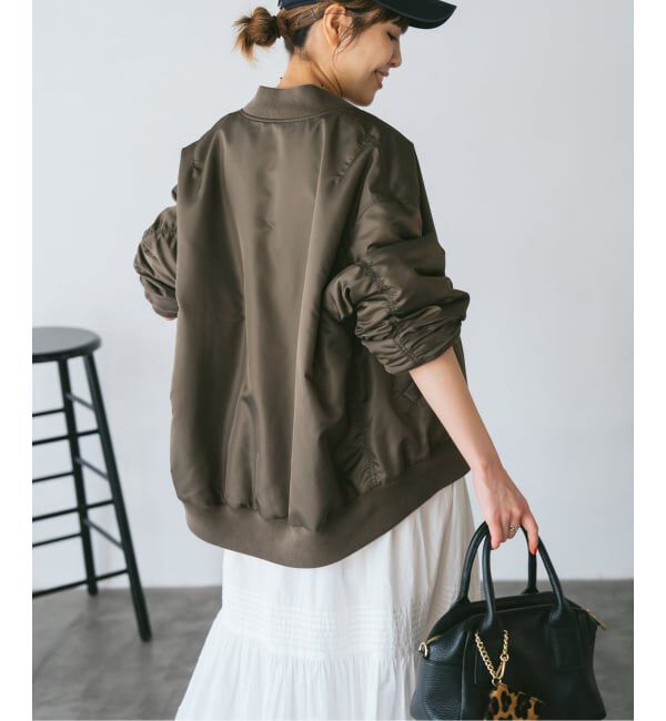 Spick and Span「《追加予約》ナイロンダブルジップブルゾン」|その他|