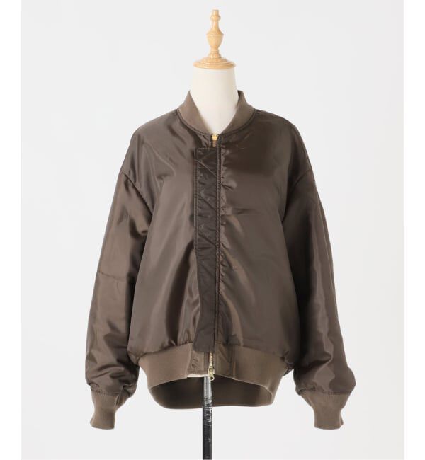 Spick and Span「《追加予約》ナイロンダブルジップブルゾン」|その他|