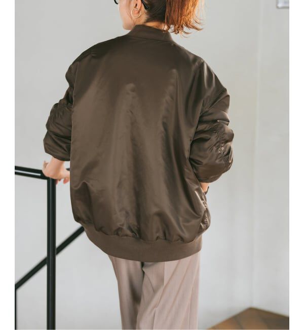 Spick and Span「《追加予約》ナイロンダブルジップブルゾン」|その他|