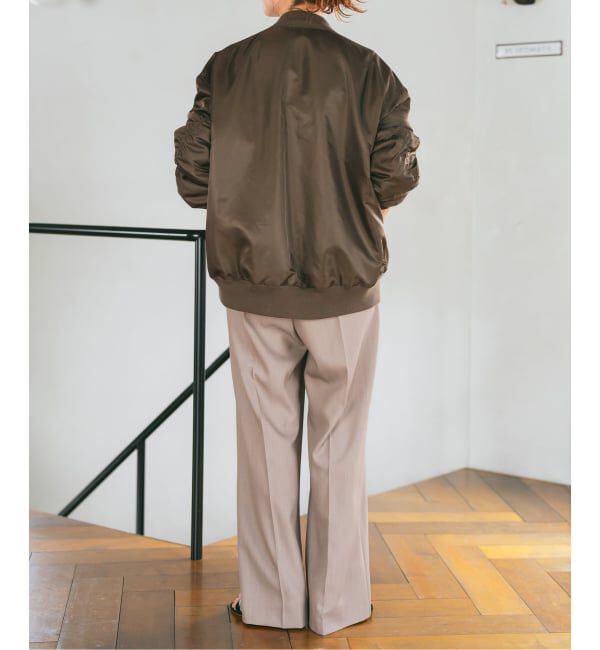 Spick and Span「《追加予約》ナイロンダブルジップブルゾン」|その他|