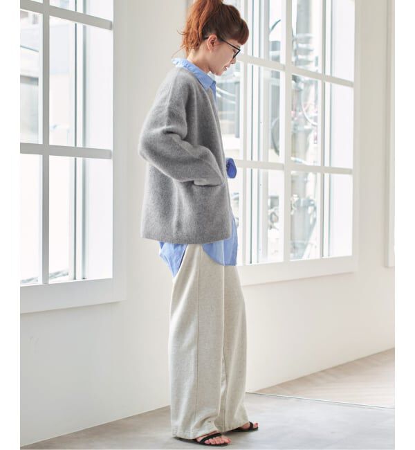 Spick and Span「《新色有り / 追加予約》ウールフォックスニットジャケット」|カーディガン|