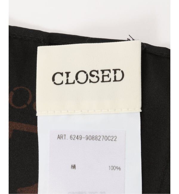 NOBLE「CLOSED/クローズド  Scarf」|バンダナ・スカーフ|