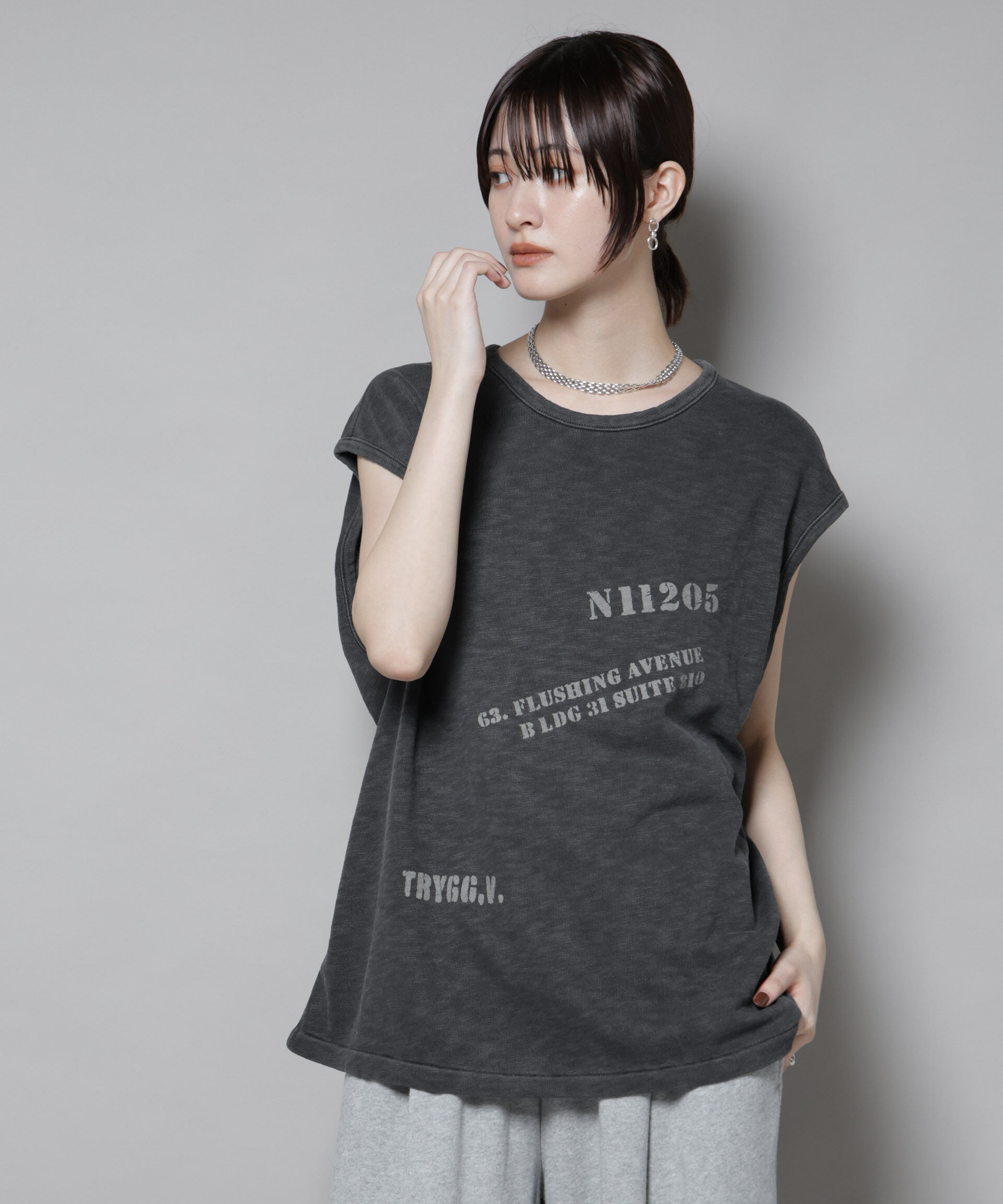 nano･universe「ヴィンテージライクルーズタンクトップ」|Tシャツ・カットソー|
