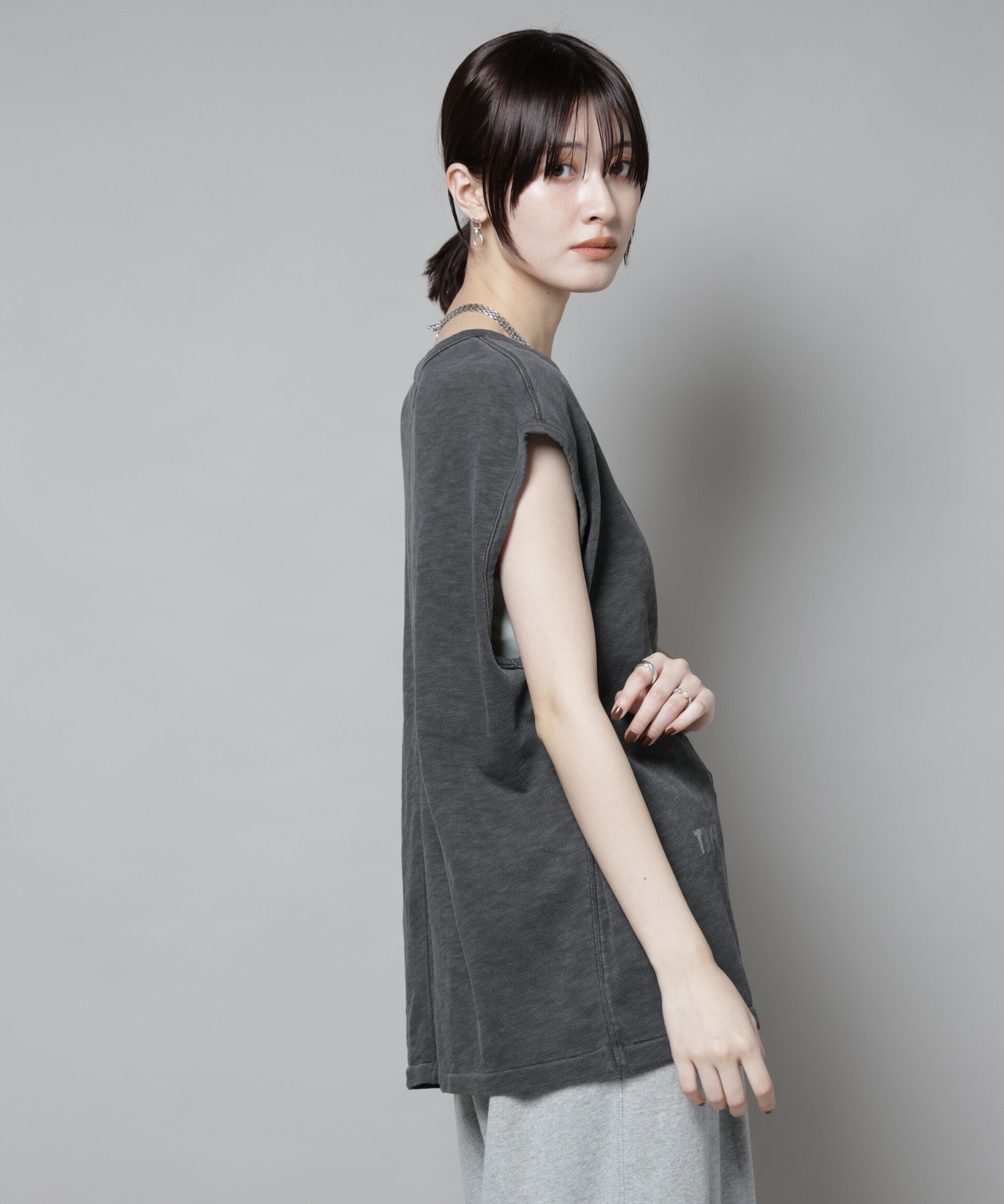 nano･universe「ヴィンテージライクルーズタンクトップ」|Tシャツ・カットソー|
