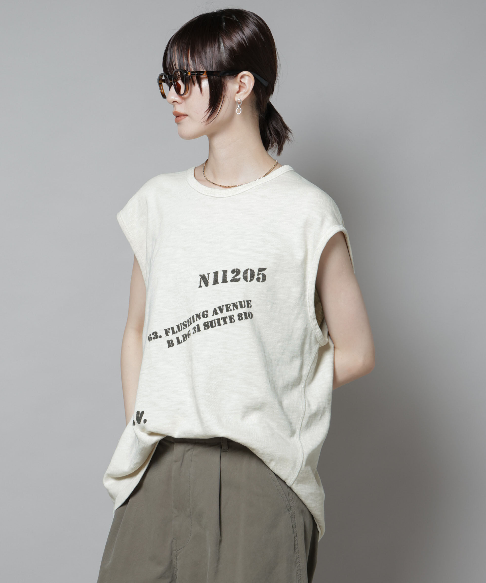 nano･universe「ヴィンテージライクルーズタンクトップ」|Tシャツ・カットソー|