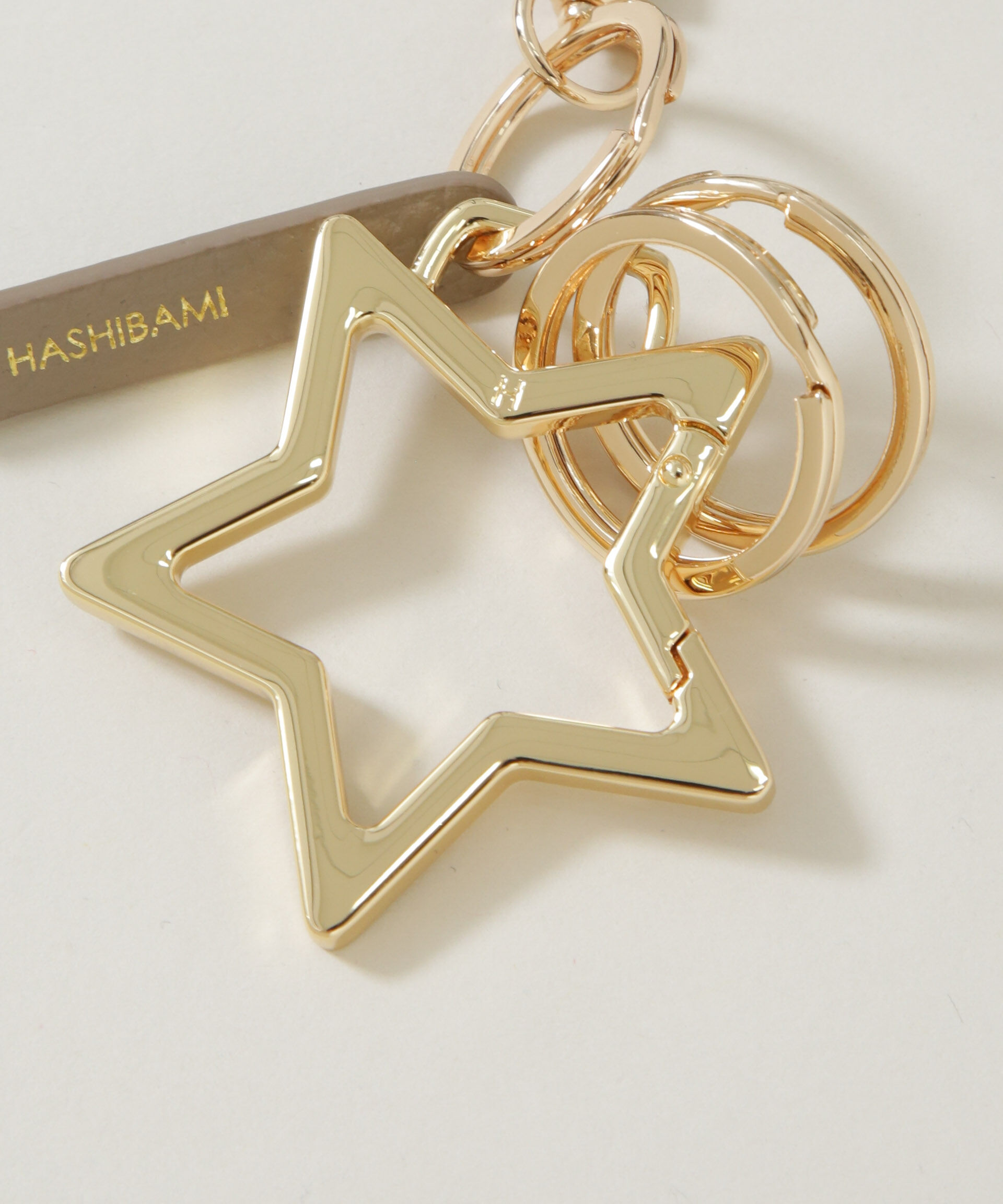 NANO universe「HASHIBAMI/モチーフ カラビナ キーリング スター」|その他|