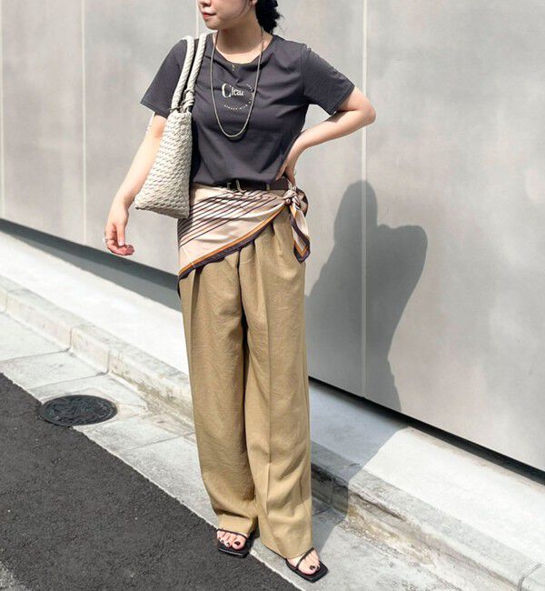 NOLLEY'S「ウォッシャブルプリントT」|Tシャツ・カットソー|