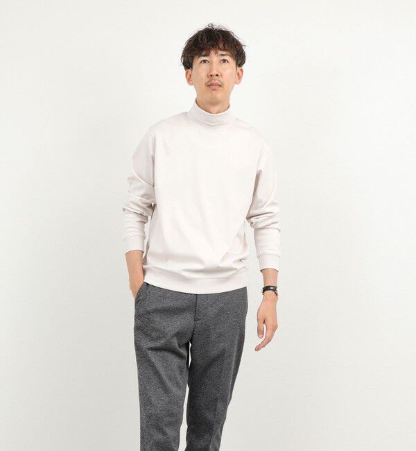 NOLLEY'S goodman「《ビジカジ対応》シルケットスムース タートルネック ドレスロンT 26AW」|Tシャツ・カットソー|