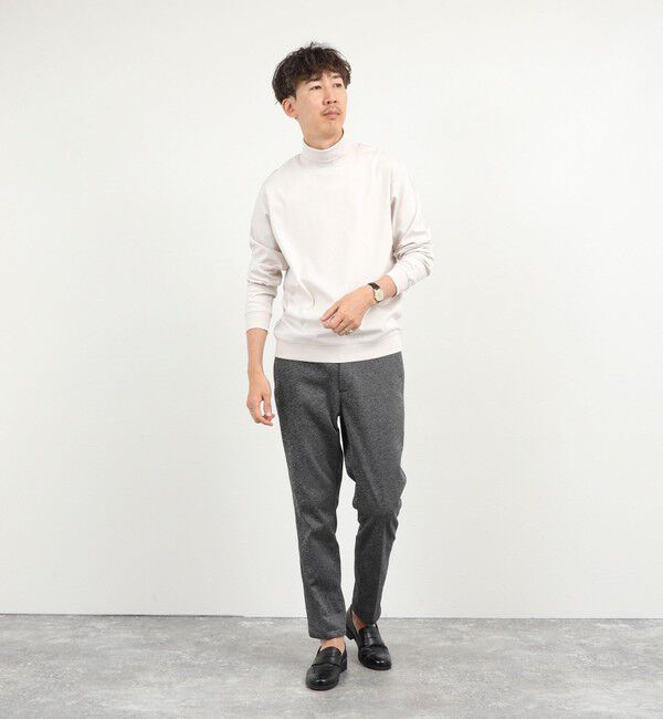 NOLLEY'S goodman「《ビジカジ対応》シルケットスムース タートルネック ドレスロンT 26AW」|Tシャツ・カットソー|