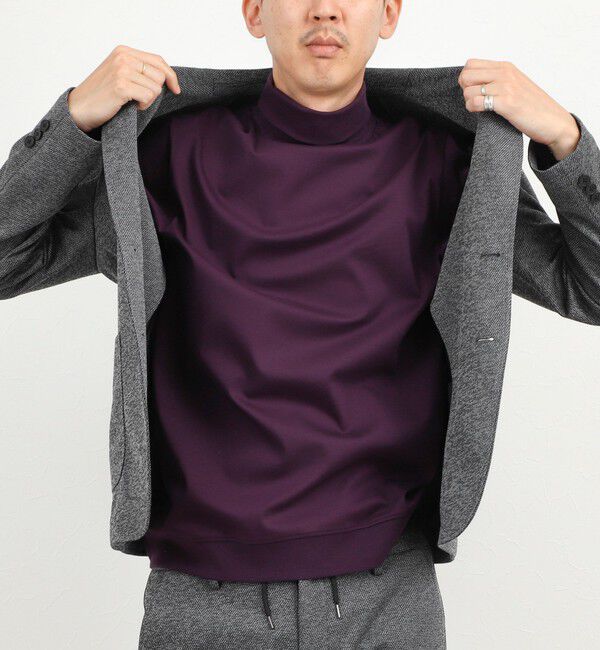 NOLLEY'S goodman「《ビジカジ対応》シルケットスムース タートルネック ドレスロンT 26AW」|Tシャツ・カットソー|