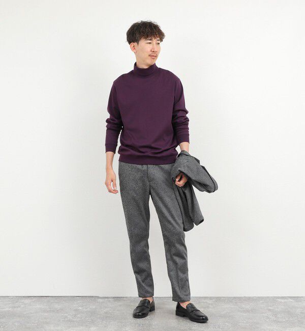 NOLLEY'S goodman「《ビジカジ対応》シルケットスムース タートルネック ドレスロンT 26AW」|Tシャツ・カットソー|