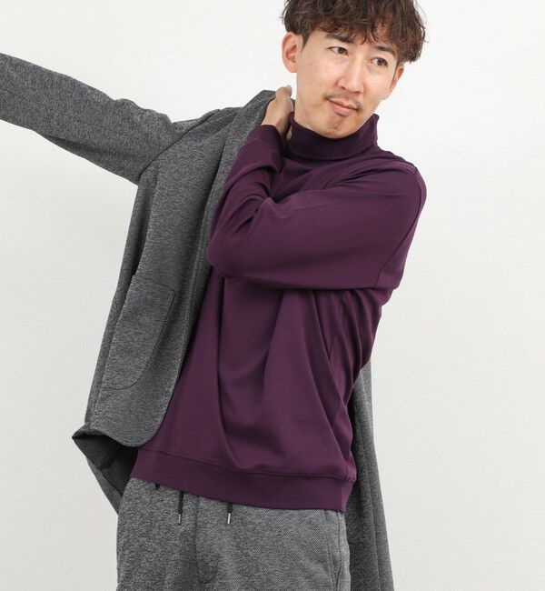 NOLLEY'S goodman「《ビジカジ対応》シルケットスムース タートルネック ドレスロンT 26AW」|Tシャツ・カットソー|