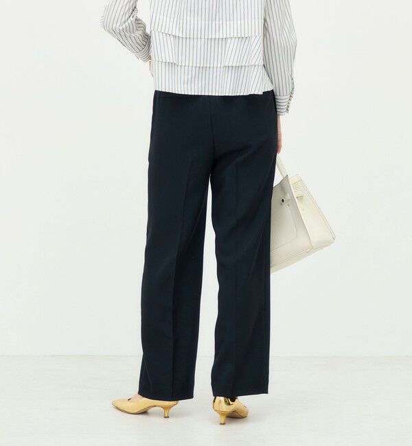 NOLLEY'S「《セットアップ対応》ウォッシャブルシャーク愛されセミワイドパンツ」|その他|