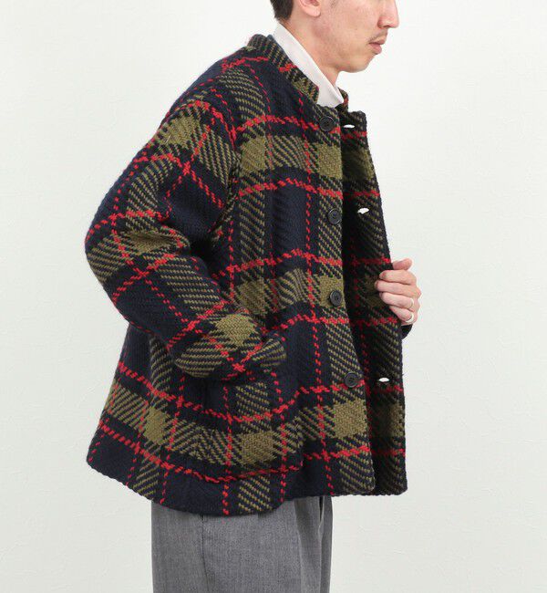 NOLLEY'S goodman「【John Branigan/ジョン・ブラニガン】別注ショートニットブルゾン 26AW」|ニット・セーター|
