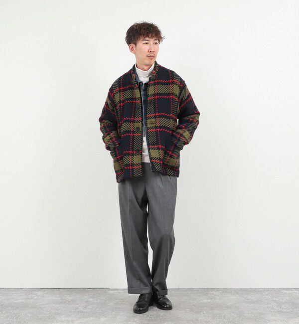NOLLEY'S goodman「【John Branigan/ジョン・ブラニガン】別注ショートニットブルゾン 26AW」|ニット・セーター|