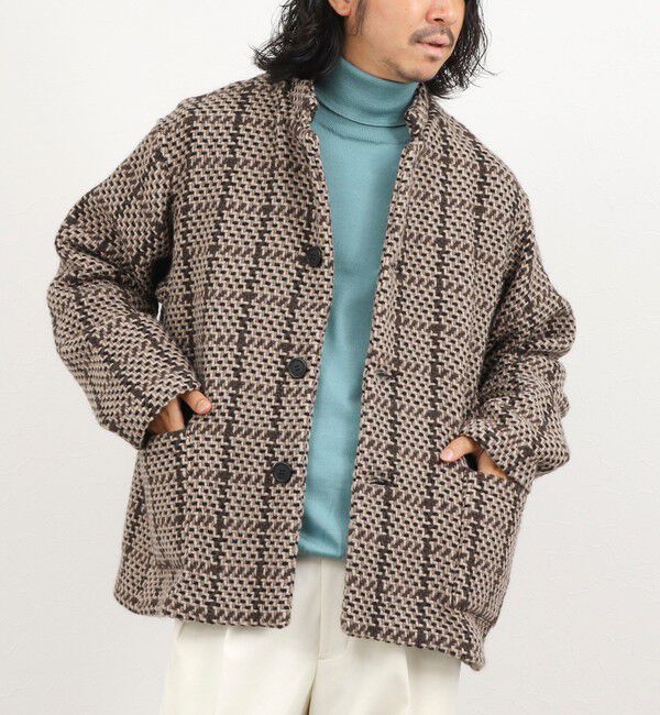 NOLLEY'S goodman「【John Branigan/ジョン・ブラニガン】別注ショートニットブルゾン 26AW」|ニット・セーター|