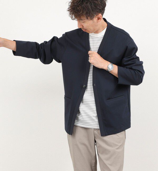 NOLLEY'S goodman「《セットアップ対応》ハイストレッチカーディガン 26AW」|カーディガン|