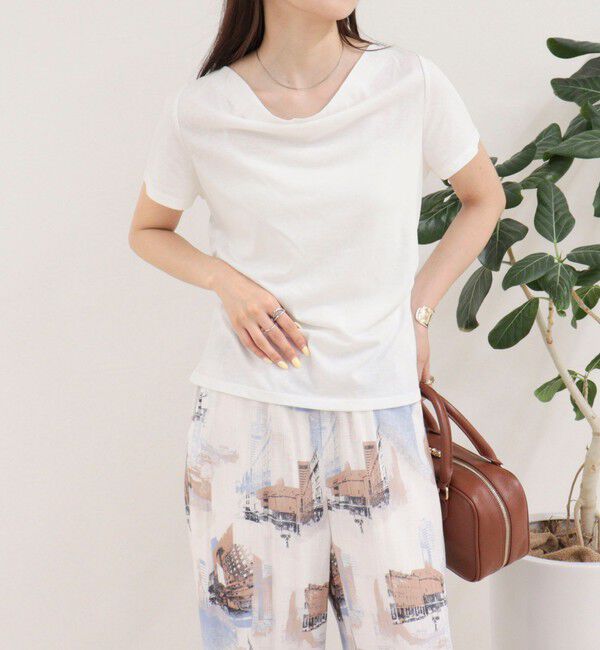 fredy emue「ドレープカットソーブラウス」|Tシャツ・カットソー|