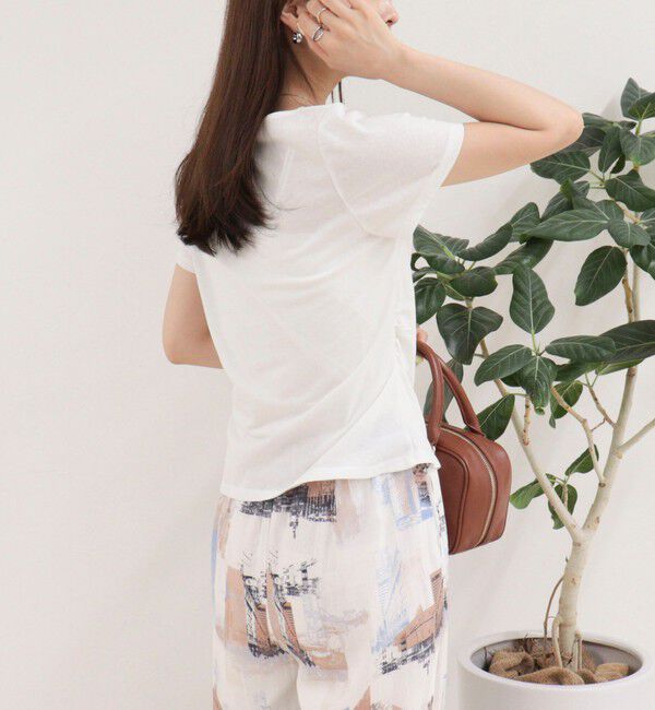 fredy emue「ドレープカットソーブラウス」|Tシャツ・カットソー|