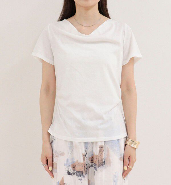 fredy emue「ドレープカットソーブラウス」|Tシャツ・カットソー|
