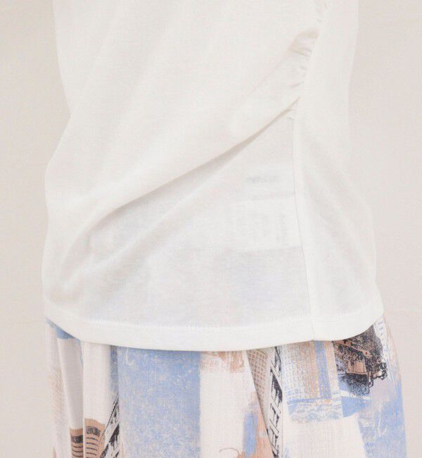 fredy emue「ドレープカットソーブラウス」|Tシャツ・カットソー|