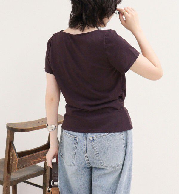 fredy emue「ドレープカットソーブラウス」|Tシャツ・カットソー|
