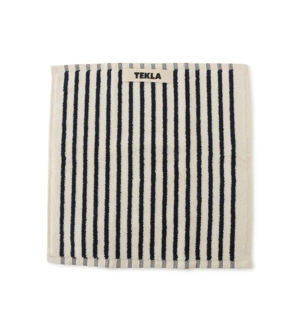 SALON adam et rope'「【J'aDoRe・店舗限定】【TEKLA】Terry Towels Striped (Washcloth)」|ハンカチ|