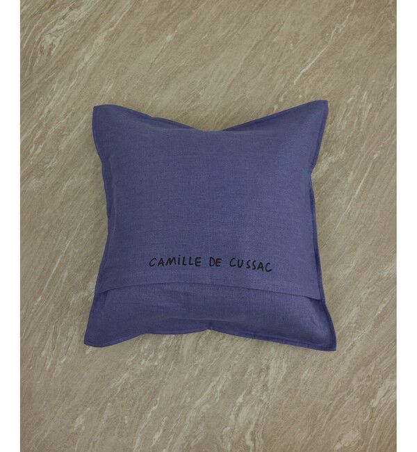 SALON adam et rope'「【Camille de Cussac by SALON】アートリネンクッションカバー」|クッション・クッションカバー|