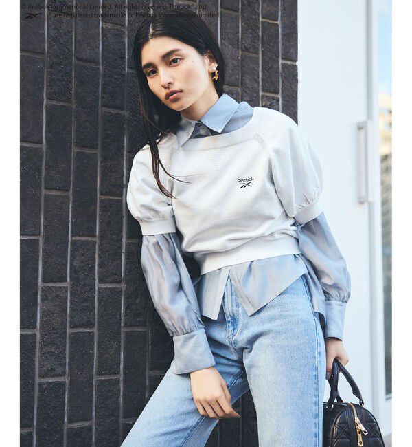 VIS「【Reebok】VIS別注コンパクトニットプルオーバー」|ニット・セーター|