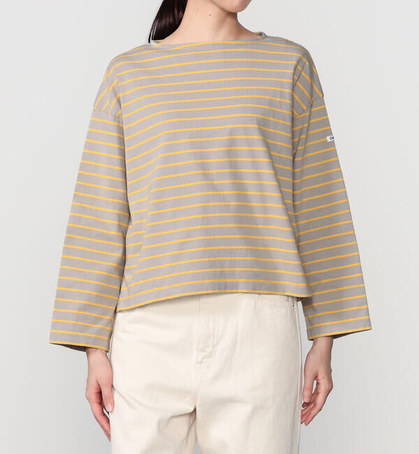 ORCIVAL「ORCIVAL | コットン ボートネック ロングスリーブ カットソー WOMEN」|Tシャツ・カットソー|