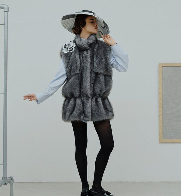  「【CEPIE./セピエ】フォーファーベスト」|ベスト・ジレ|