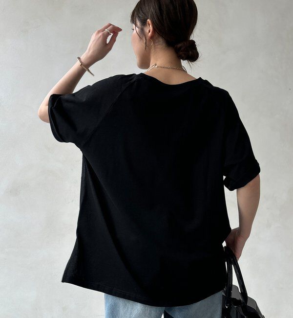  「【WEB限定】ロゴ&times;レースTEE」|Tシャツ・カットソー|
