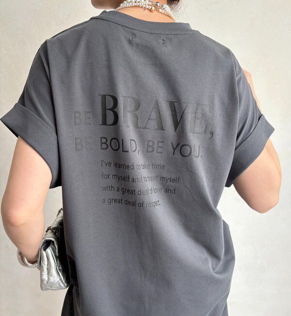  「バックロゴチュニックTEE」|Tシャツ・カットソー|