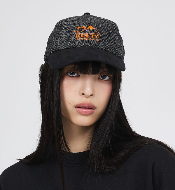 ABAHOUSE「【KELTY / ケルティ】 エンブロイダリー ロゴキャップ / KE26215」|その他|ブラック