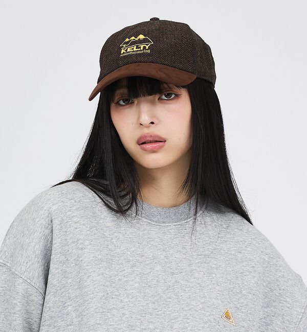 ABAHOUSE「【KELTY / ケルティ】 エンブロイダリー ロゴキャップ / KE26215」|その他|ブラウン