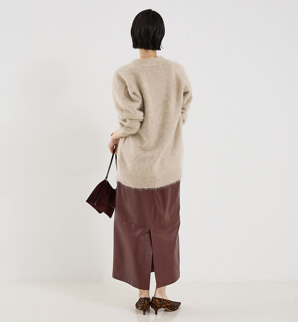 The Store by C' 「【COCUCA】ラムレザースカート」|スカート|