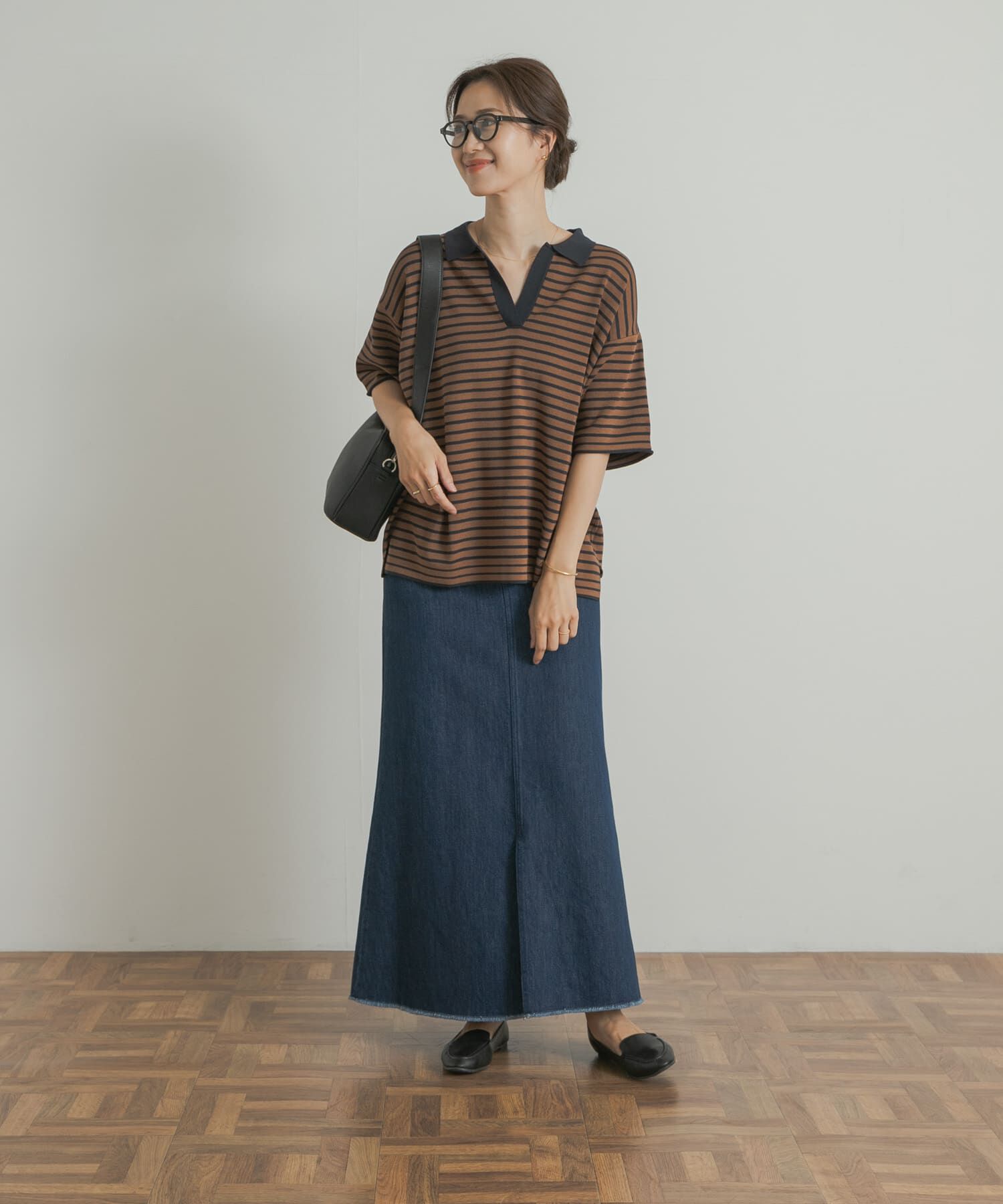 URBAN RESEARCH DOORS「Denim Flare Skirt」|スカート|