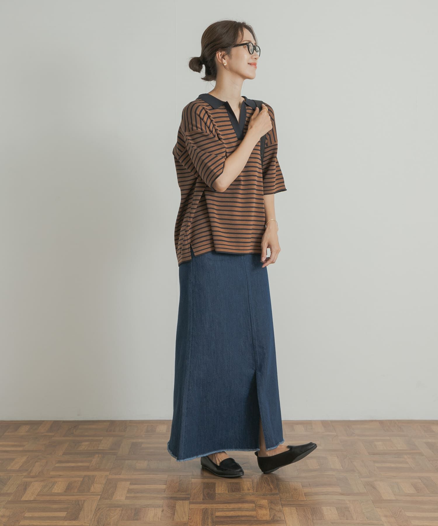 URBAN RESEARCH DOORS「Denim Flare Skirt」|スカート|