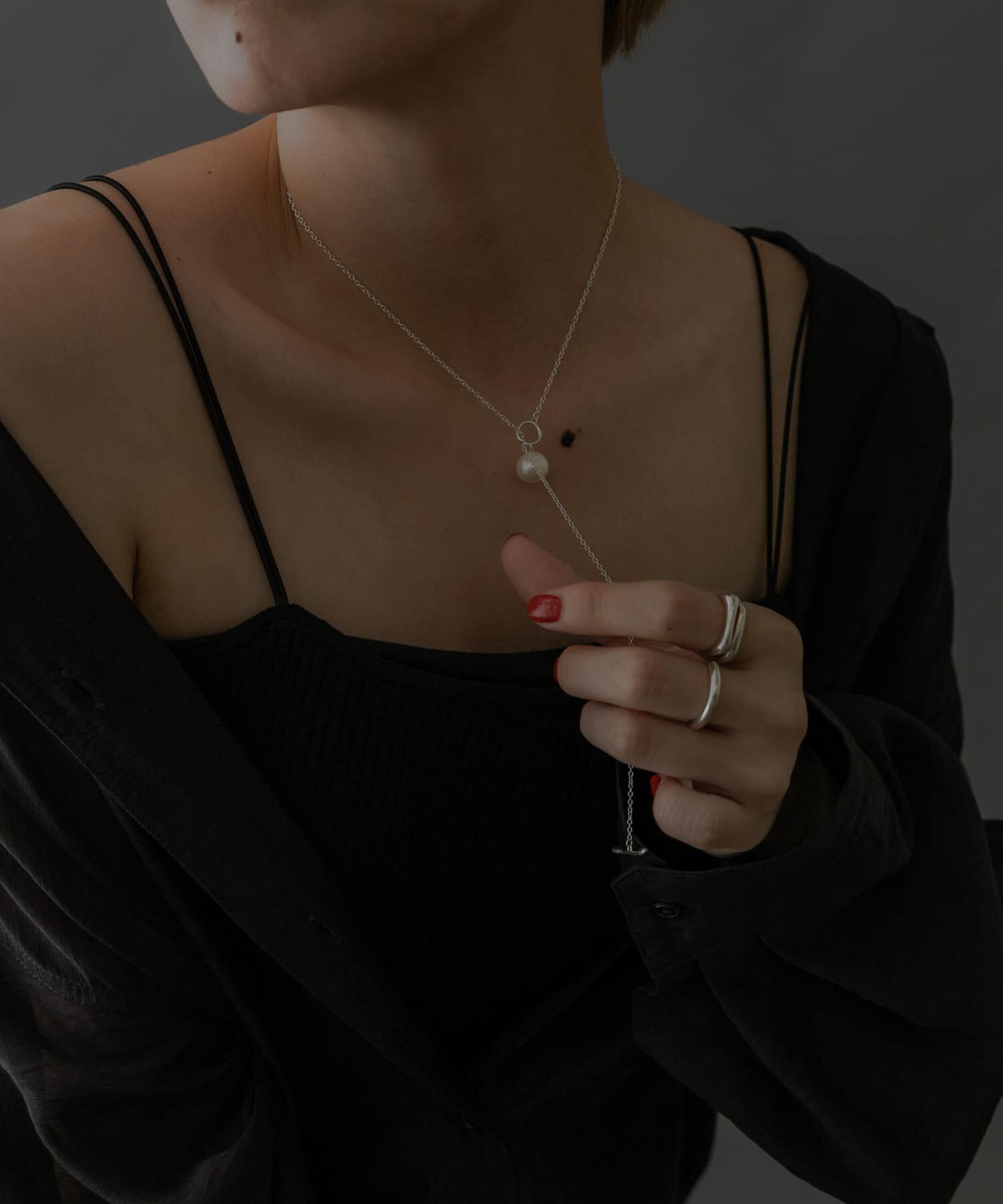 SMELLY「SMELLY so&rsquo;　pearl mantel necklace」|ネックレス|